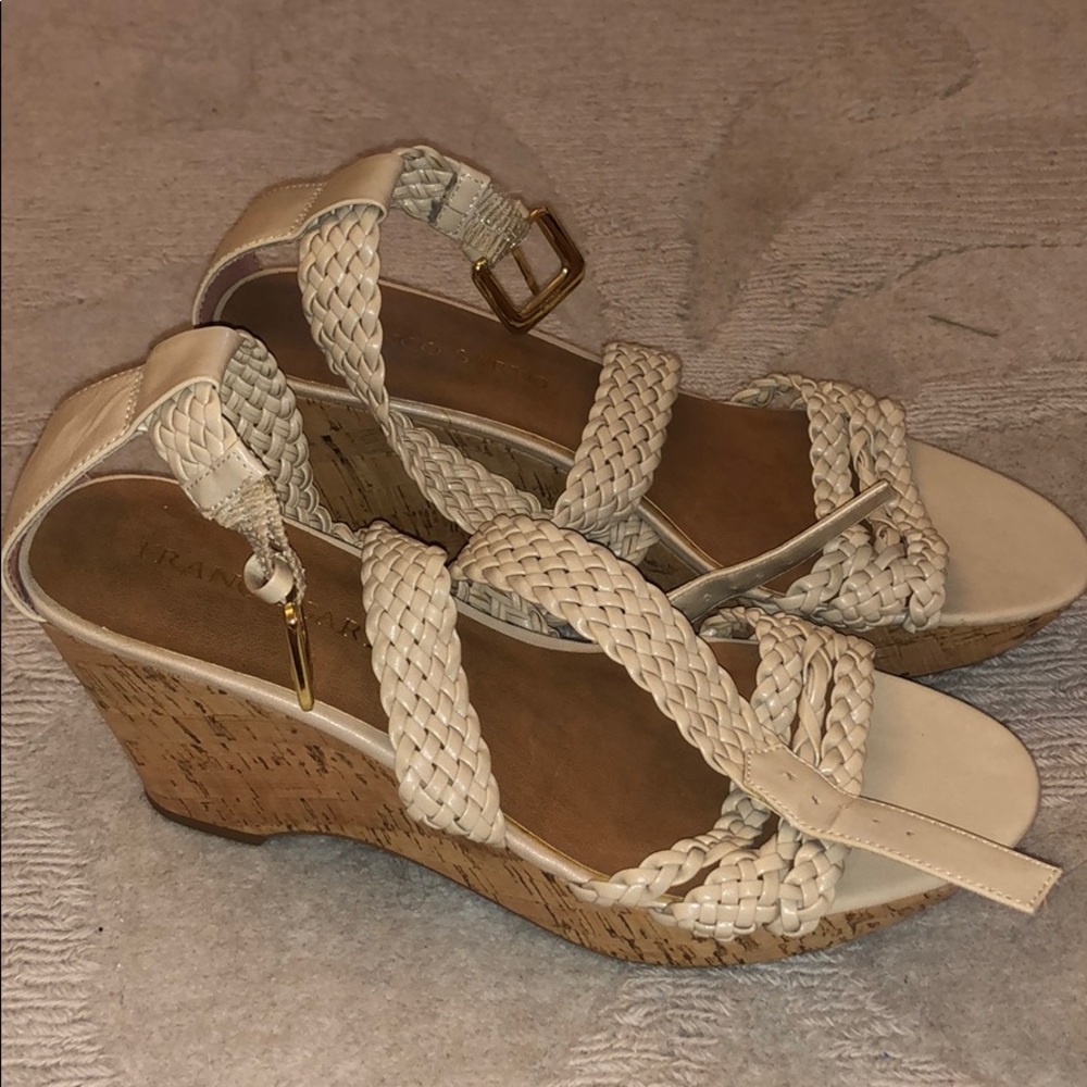 Franco Sarto Cork Wedges